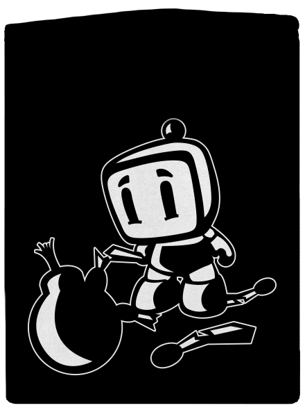 Bomberman dámská mikina na zip Black