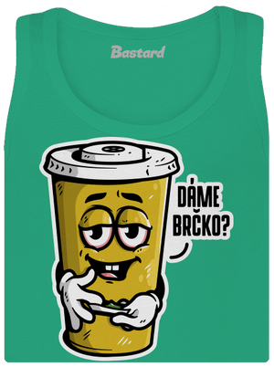 Dáme brčko? dámské tílko klasické Mint Mal