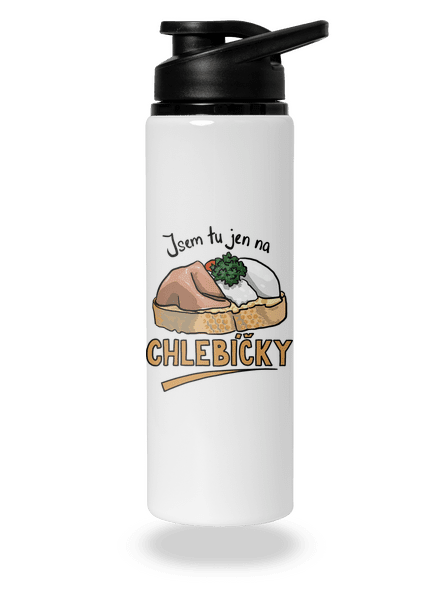 Na chlebíčky lahev na vodu White