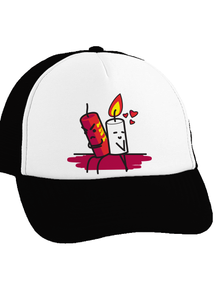 TNT kšiltovka truckerka Black cap