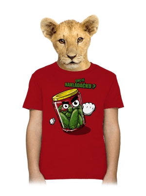 Nakládačka dětské tričko Red