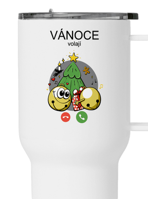 Vánoce volají termohrnek White