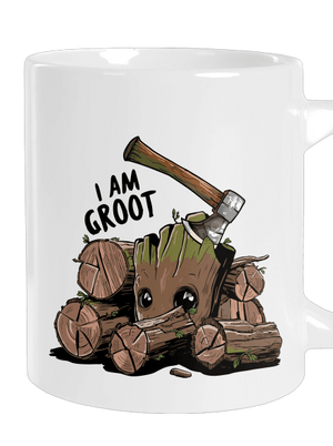I Am Groot velký hrnek White