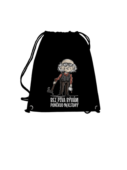 Neklidný bez piva vak Black