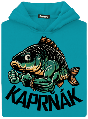 Kaprňák dětská mikina klokanka Hawaiian Blue