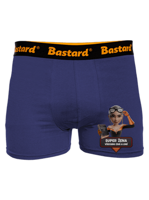 Super máma boxerky Blue Navy