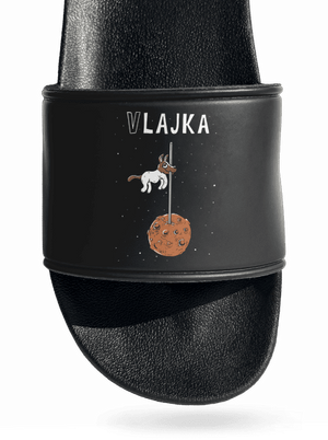 Vlajka pantofle Black