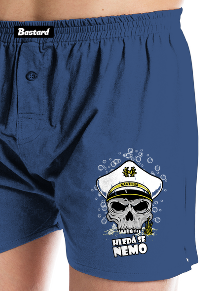 Kapitán Nemo pánské trenky Blue