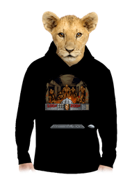 dětská mikina klokanka