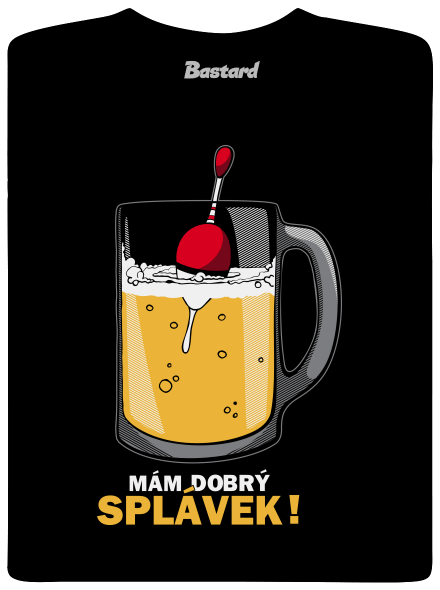 Splávek pánské tričko Black