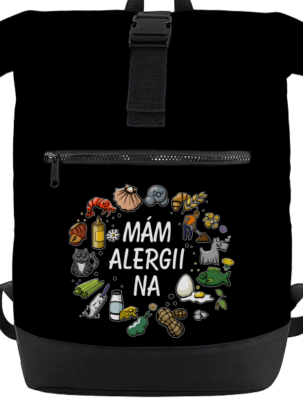 Mám alergii na... + fix batoh Black
