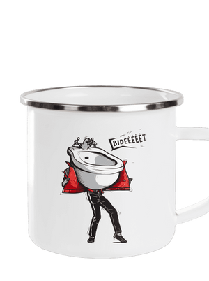 Bidet plecháček White