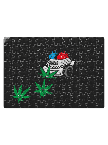 Ganja krize puzzle White