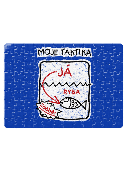 Rybářská taktika puzzle White