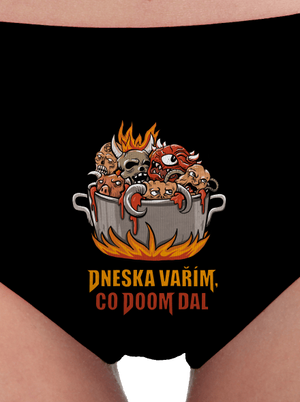 Co Doom dal dámské kalhotky Black
