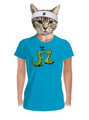 High Five dámské sportovní tričko Blue Atol