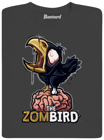 Zombird pánské dlouhý rukáv Dark Grey