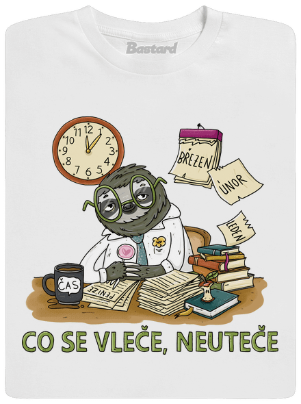 Co se vleče, neuteče pánské dlouhý rukáv White