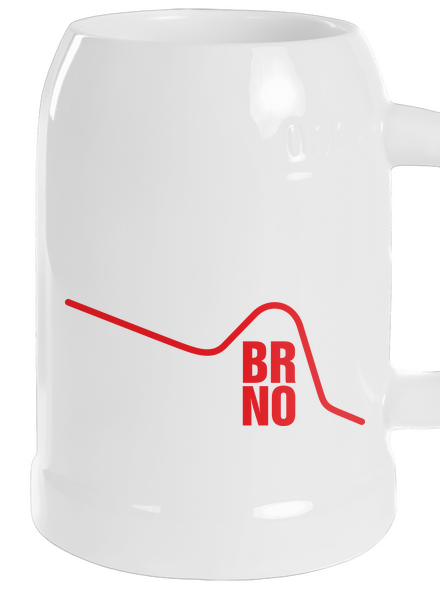 Brno půllitr White