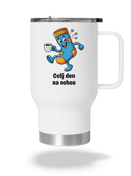 Na nohou termohrnek White