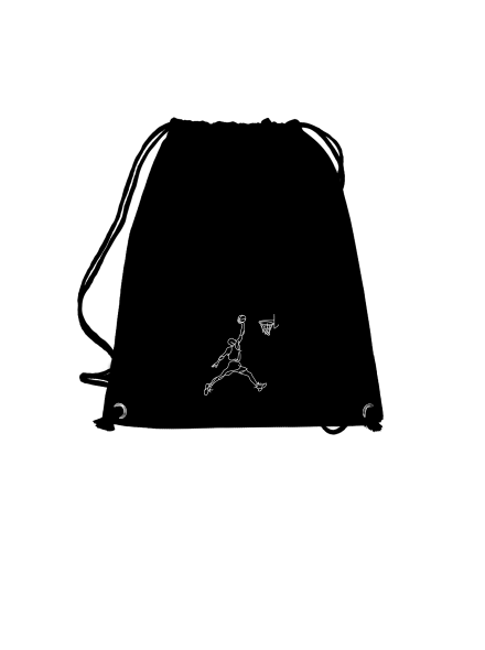 One line slam dunk vak Black