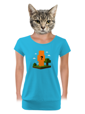 dámské tričko s lemem