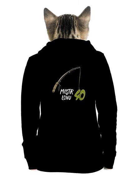 Narozeninový mistr lovu dámská mikina na zip Black