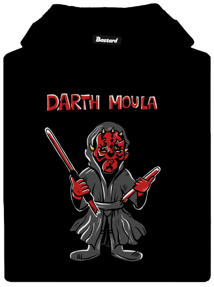 Darth Moula pánská mikina klokanka Black