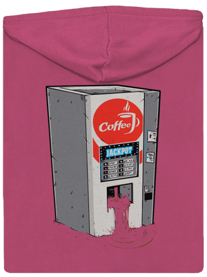 Jackpot dámská mikina na zip Magenta