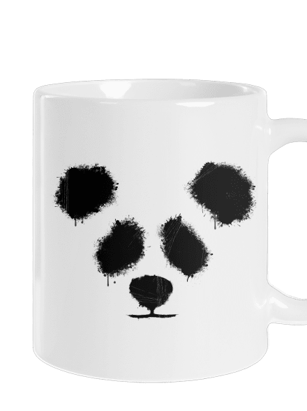 Panda klasický hrnek White