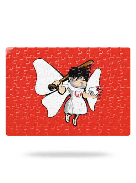 Zoubková víla puzzle White