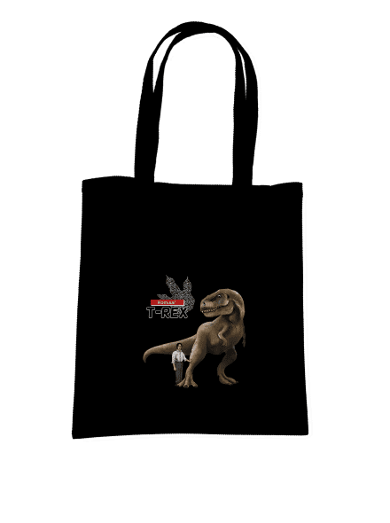 Komisař T-Rex taška Black