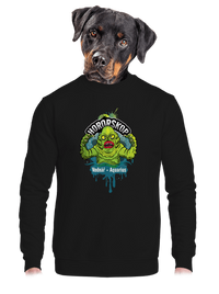 unisex mikina bez kapuce