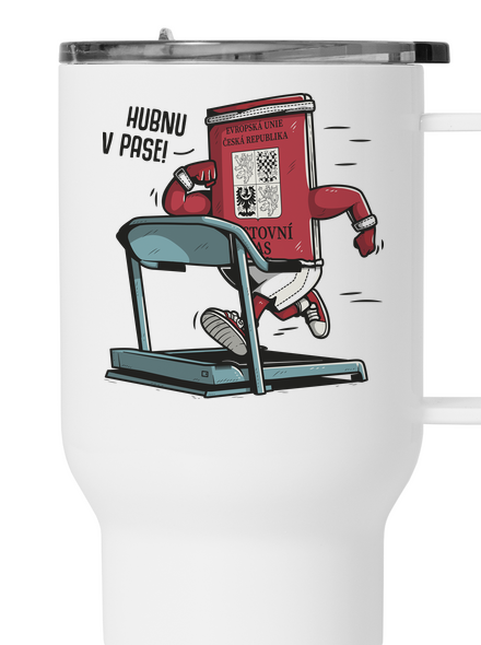 Hubnu v pase termohrnek White