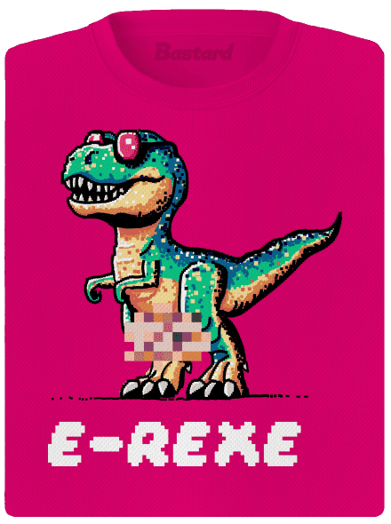 E-Rexe dámské sportovní tričko Neon Pink
