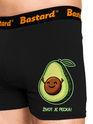 Život je pecka boxerky Black