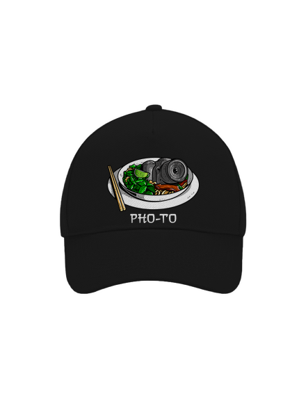 Pho-to kšiltovka baseballka Black