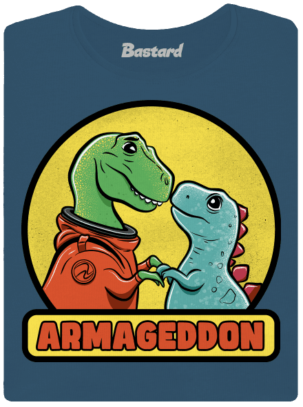 Armageddon dámské tričko premium Petrol Blue