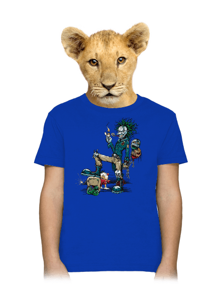 Evil Clown dětské tričko Royal Blue