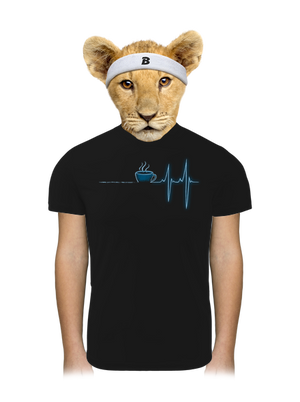 Coffee help dětské sportovní tričko Black