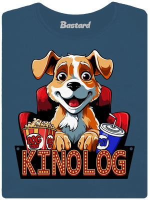 Kinolog dámské tričko premium Petrol Blue