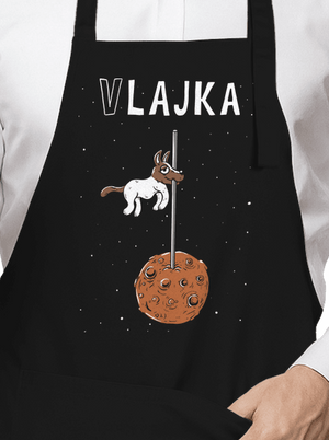 Vlajka zástěra Black