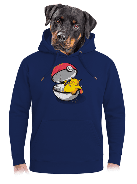 Konec pokémona unisex mikina premium Navy