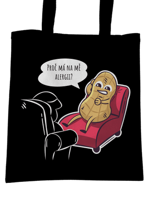 Alergeny u psychologa taška Black