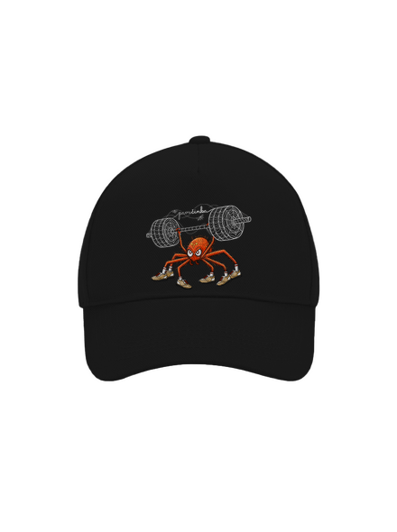 Pavučinka kšiltovka baseballka Black