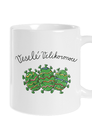Veselé Velikoronoce klasický hrnek White