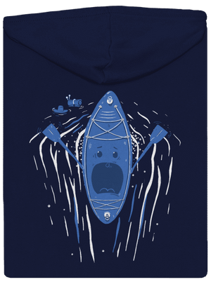 Ahhhh! pánská mikina na zip Navy