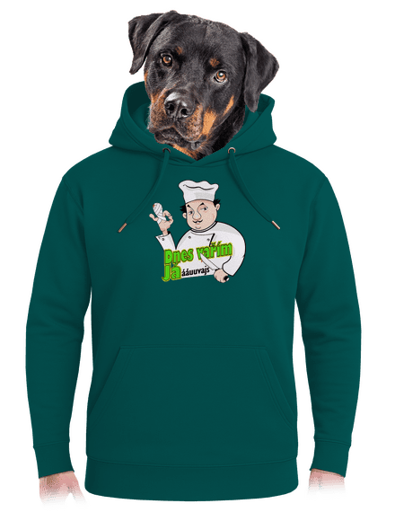 Dnes vařím já unisex mikina premium Emerald Green