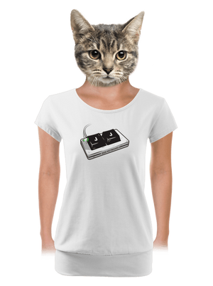 dámské tričko s lemem