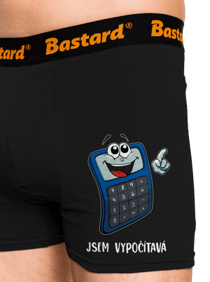 Jsem vypočítavá boxerky Black